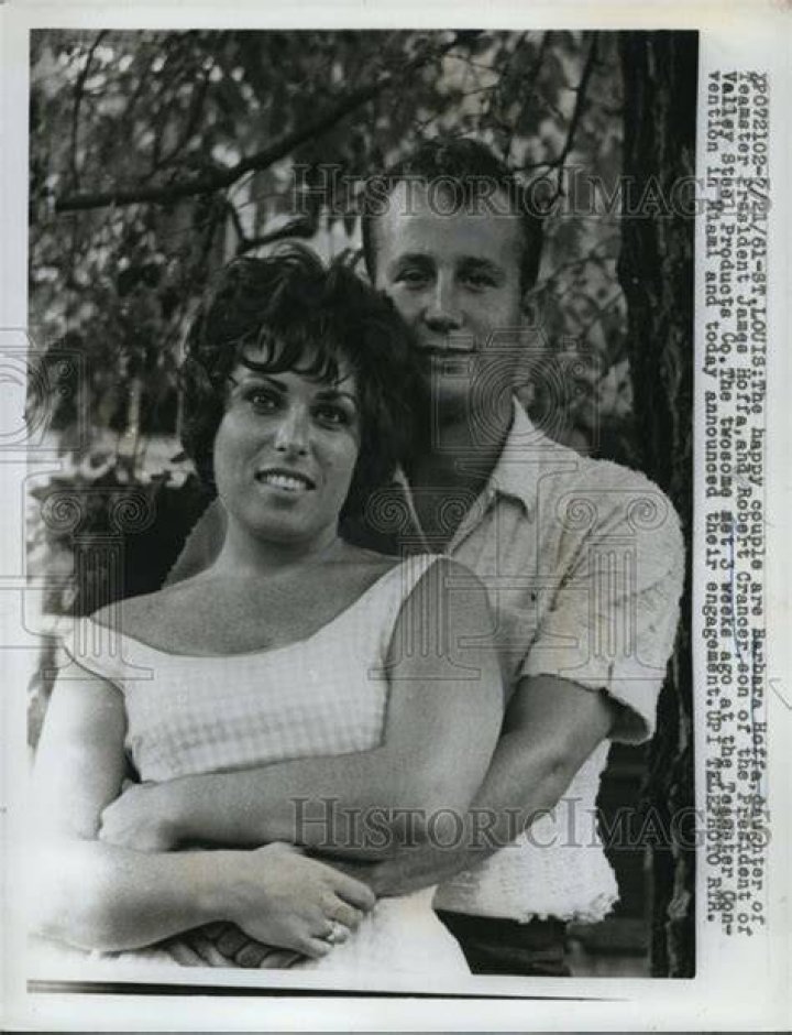 1961 Barbara Hoffa & Robert Crancer Wed Historic Images