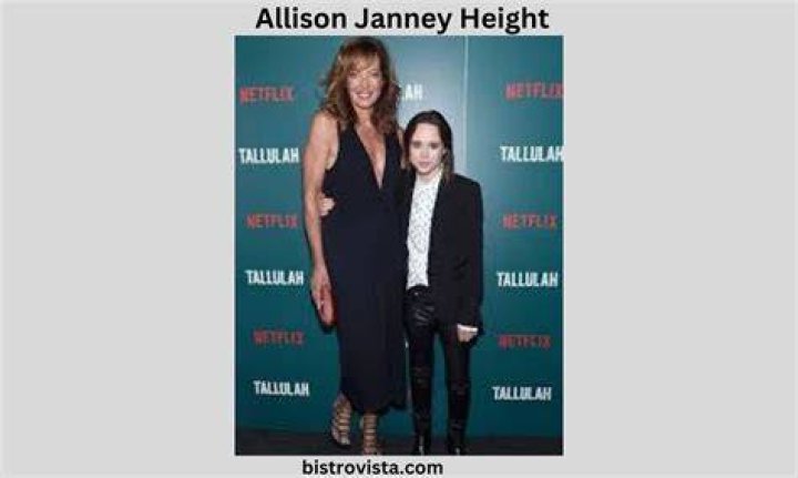 Allison Janney When height helps to fight with extra calories