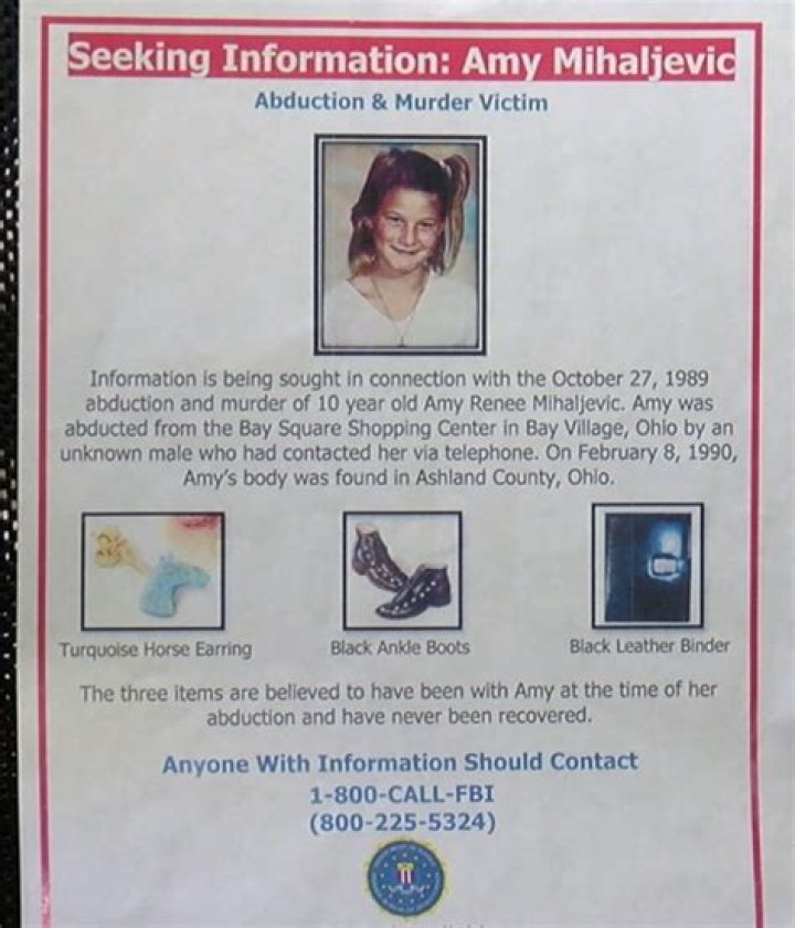 Amy Mihaljevic Suspect 2024: Unraveling The Unsolved Mystery