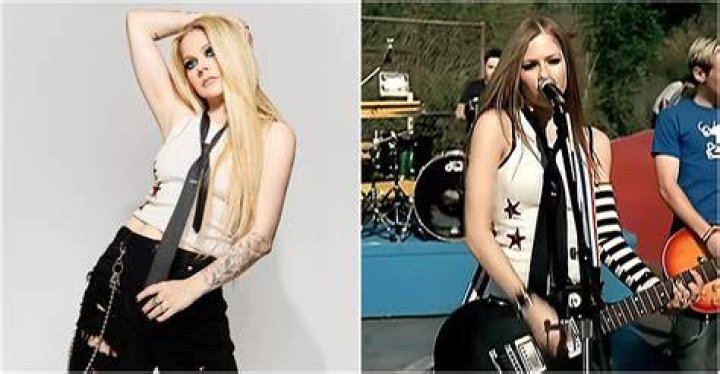Avril Lavigne challenges Instagram with bare chest "She really doesn't