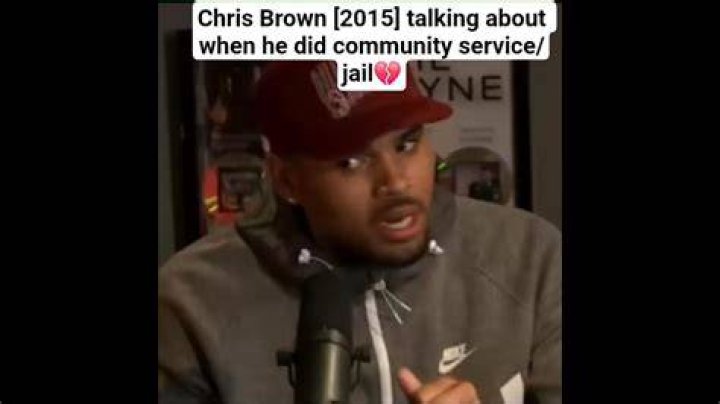 Chris Brown did community service at his old daycare