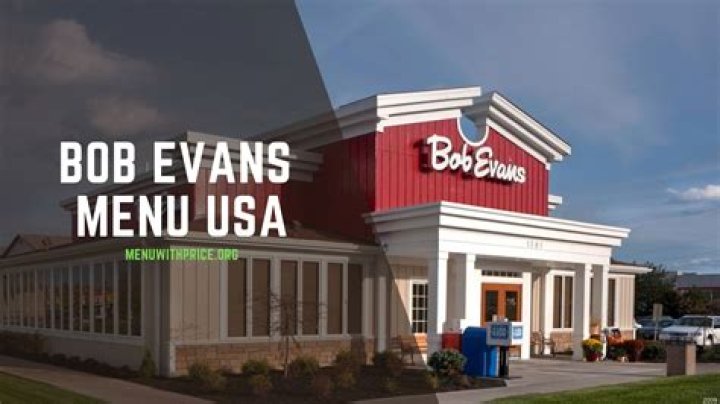 Discover The Secret Menu: Bob Evans Delights For Seniors