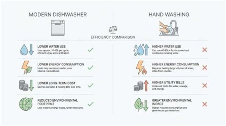Dishwasher Vs. Hand Washing Comparison with Differences