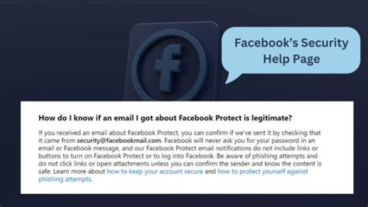 Facebook Security Email Is Secure