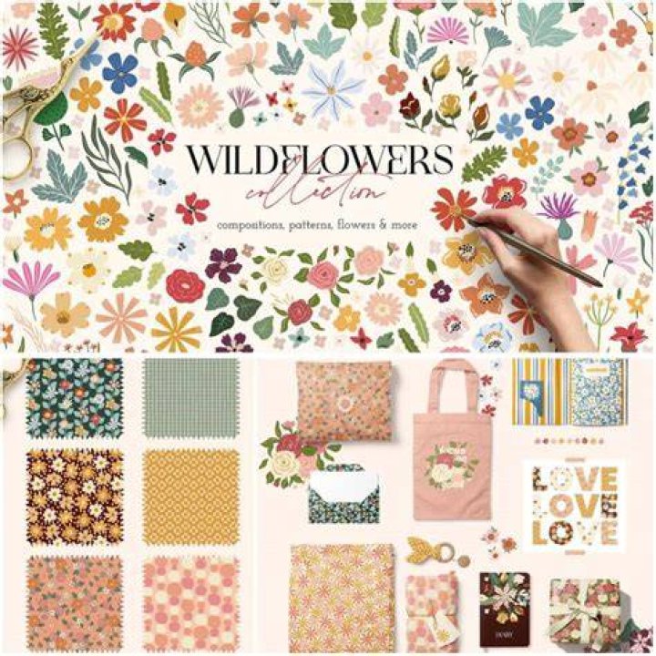 Featuring thoughtfully hand drawn wildflowers, this bestselling