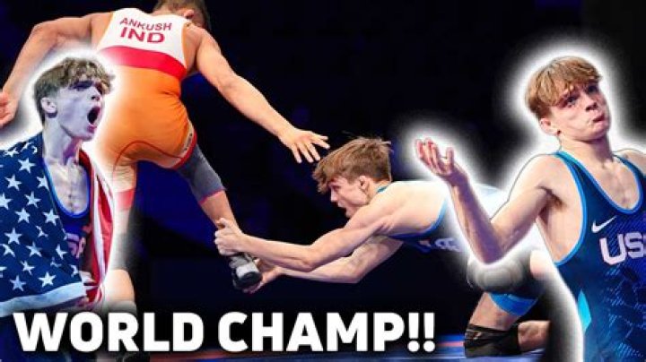 Marcus Blaze Wins One Of The Toughest Weights At U17 Worlds YouTube