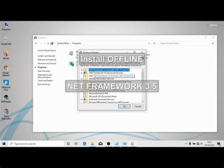 Offline install of Framework 3.5 in Windows 10 using DISM Winaero