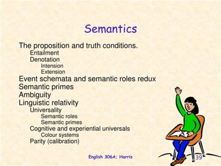 PPT SEMANTICS PowerPoint Presentation, free download ID1932373
