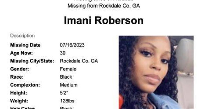 Rockdale County Imani Robinson Missing Update Is She found>