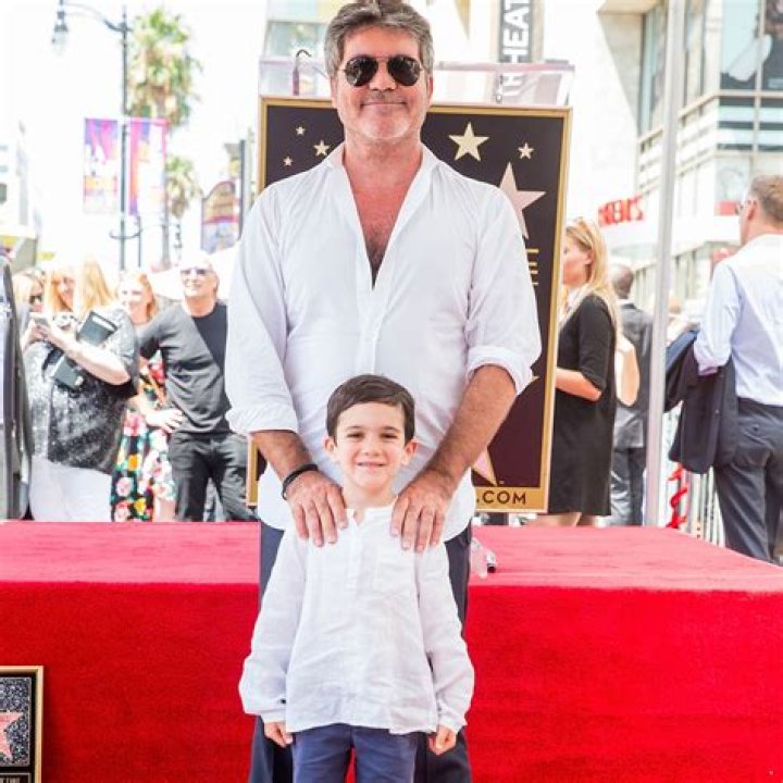 Simon Cowell and Son Eric at 'America's Got Talent' Finale Photo