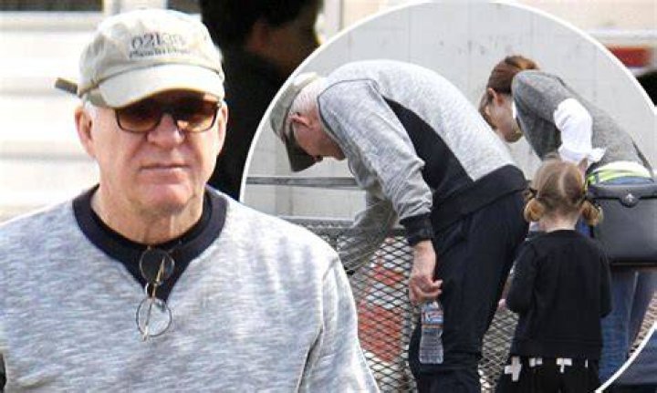 Steve Martin steps out with wife and daughter as he discusses