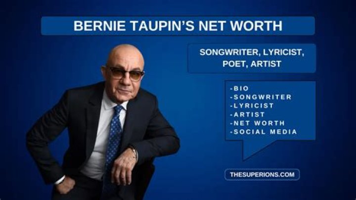 Unveiling The Wealth And Success Of Bernie Taupin